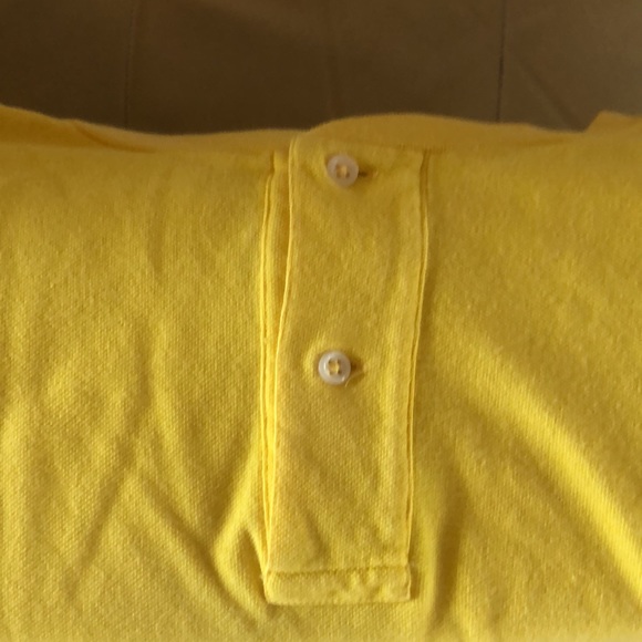Men’s Polo by Ralph Lauren Yellow Polo Shirt - Picture 4 of 5
